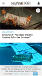 Mobile Screenshot of admin.mainpost.de